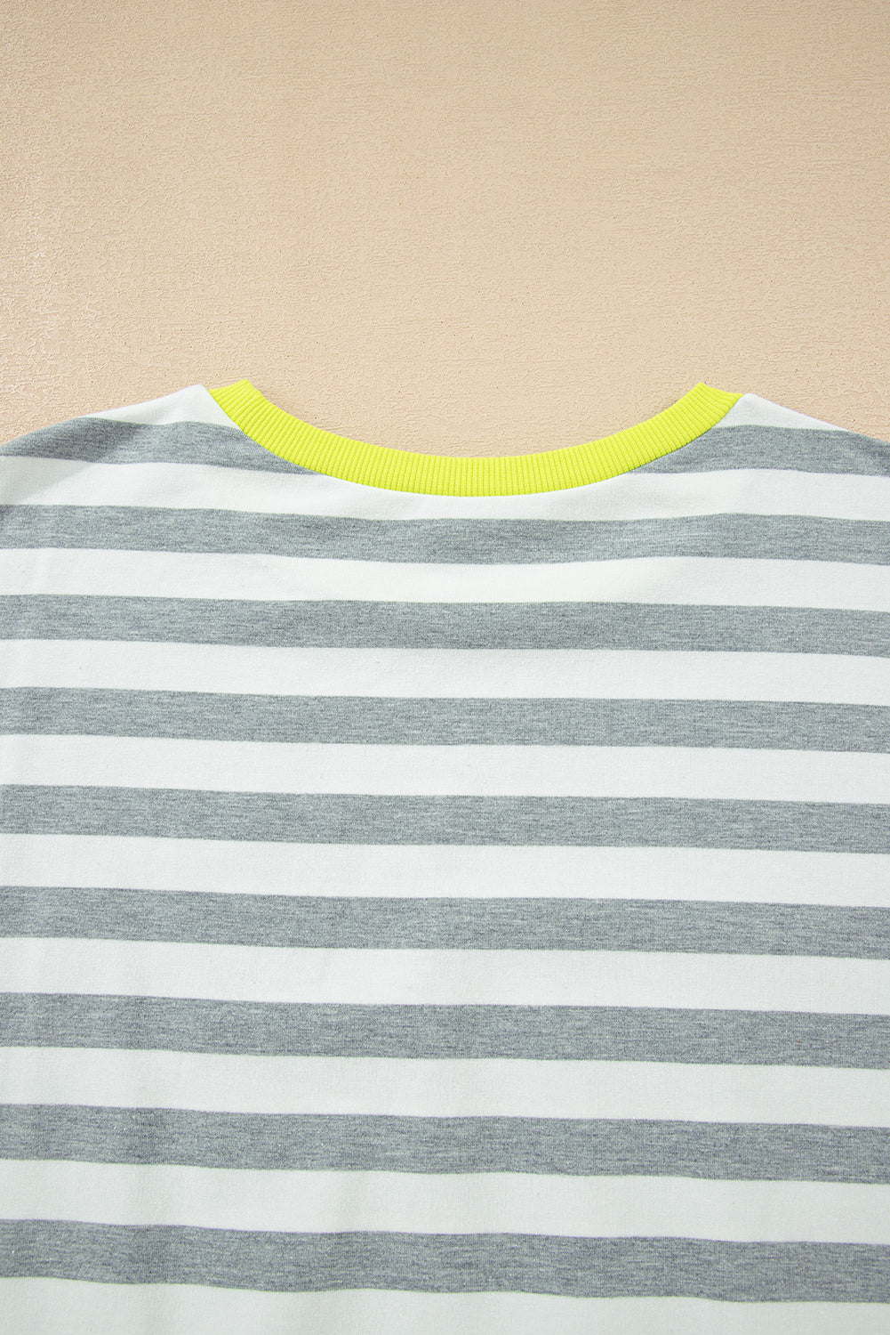 Women's Stripe Long Sleeve Top and Shorts Set