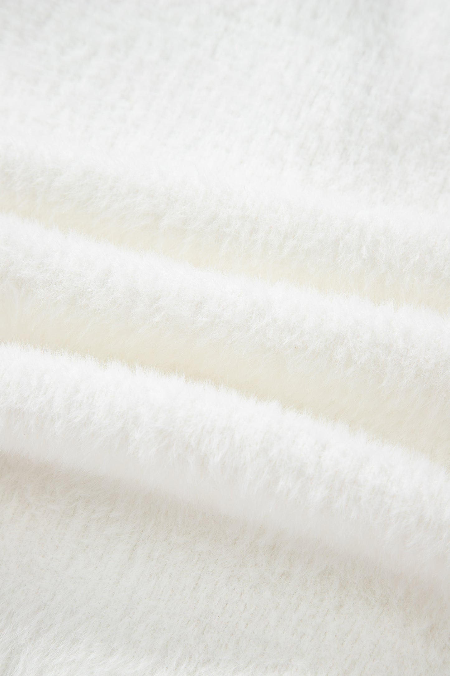 Soft Fuzzy Button Front Long Knit Cardigan with Pockets