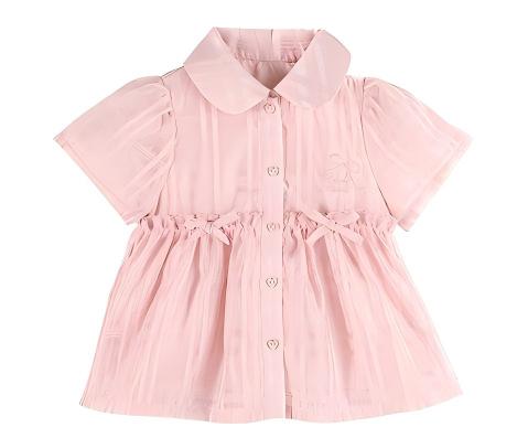 Girls Pink Bow Polo Shirt or Wide Leg Pants