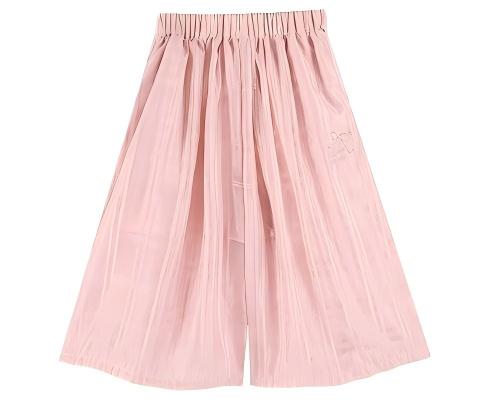 Girls Pink Bow Polo Shirt or Wide Leg Pants