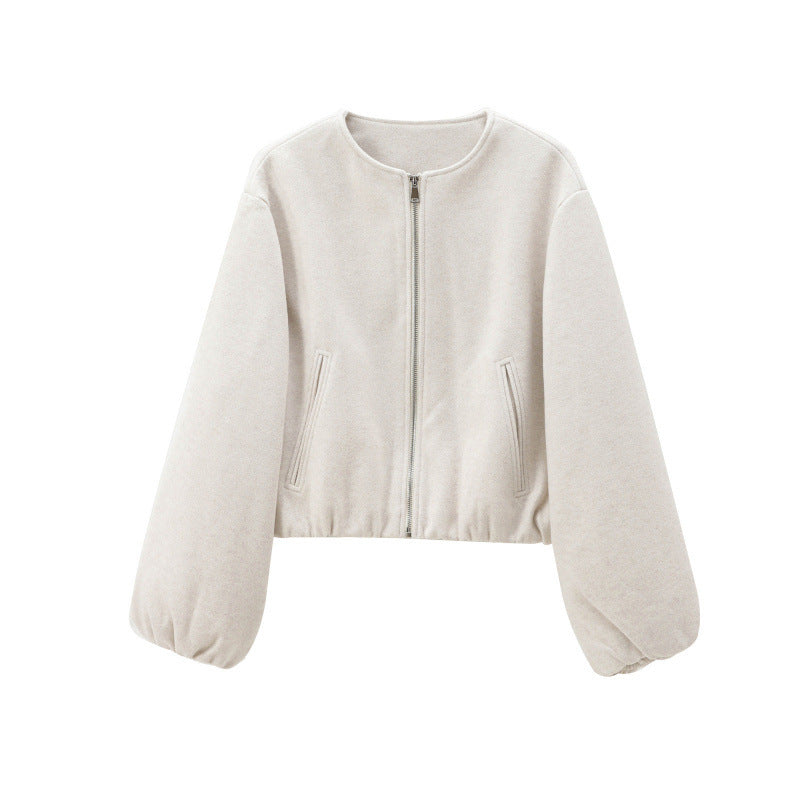 Women's Zip Up Bomber Jacket Casual Streetwear