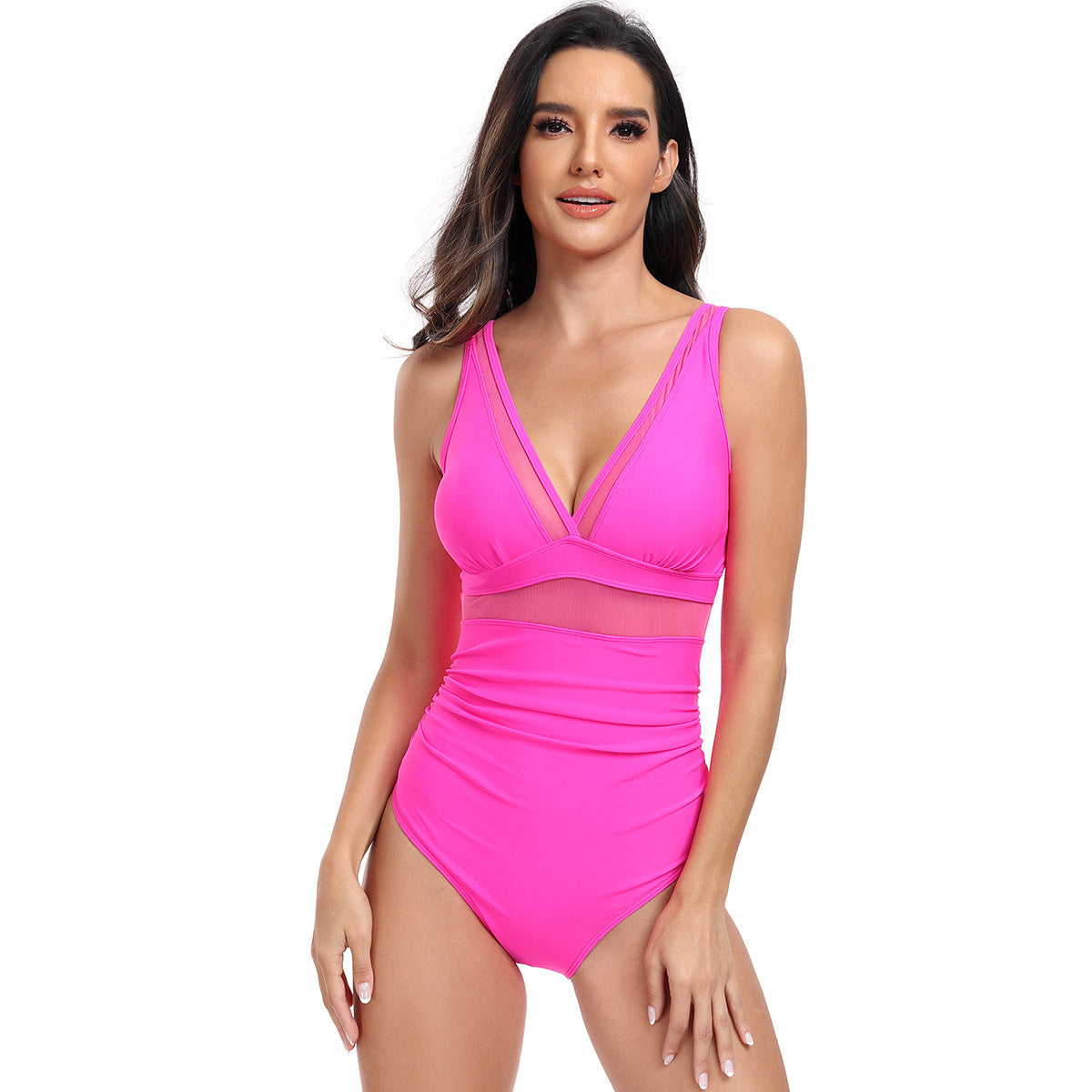 2025 New Women's Sexy One-Piece Swimsuit Bikini - Mesh Design
