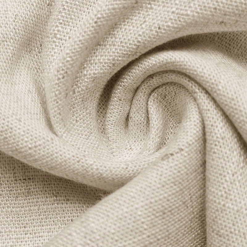 Linen Blend Tie Waist Skort High Waist Wrap Mini Shorts