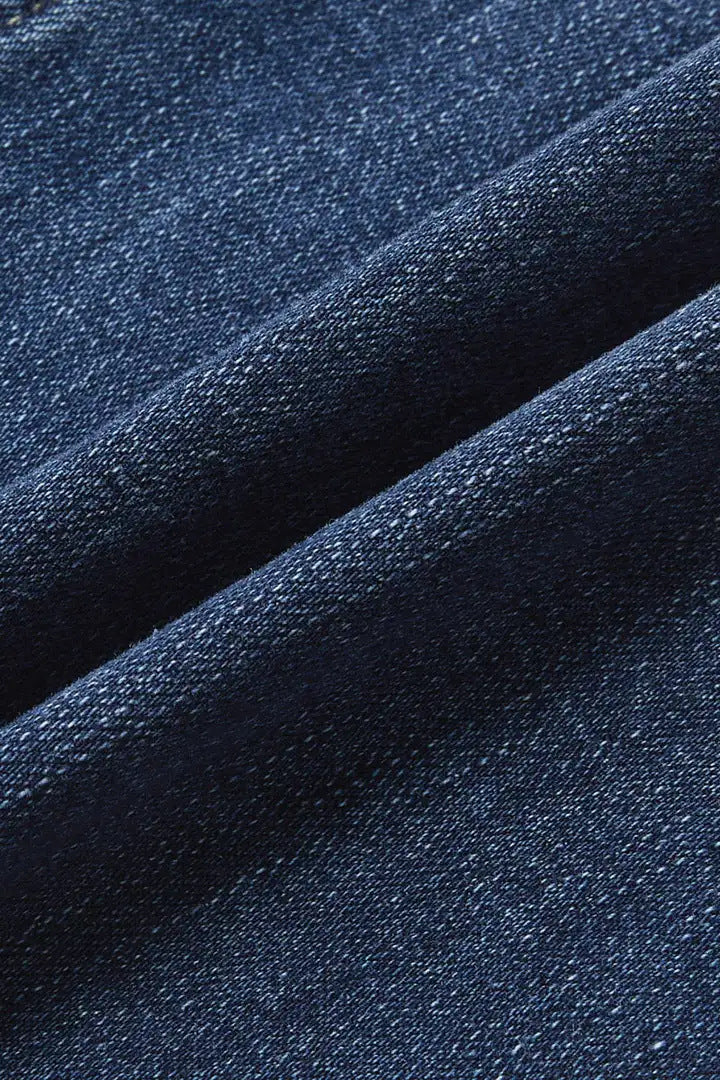 Women's Vintage Washed High Waist Wide Leg Denim Jeans