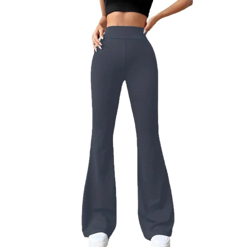 Women's High Waist Stretch Flare Yoga Pants