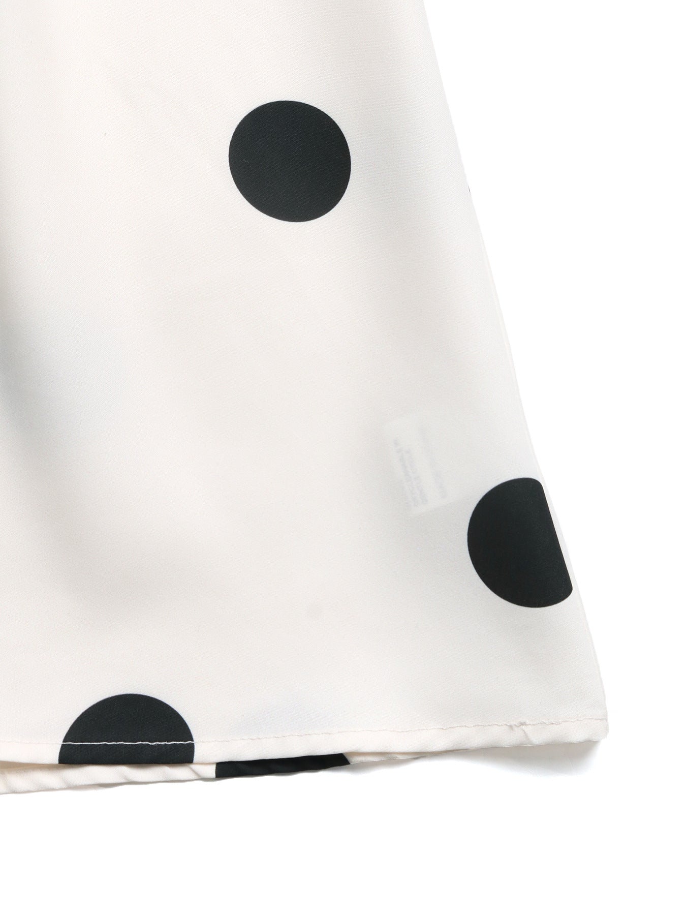 Polka Dot High Waist Midi Skirt French Vintage A Line Skirt