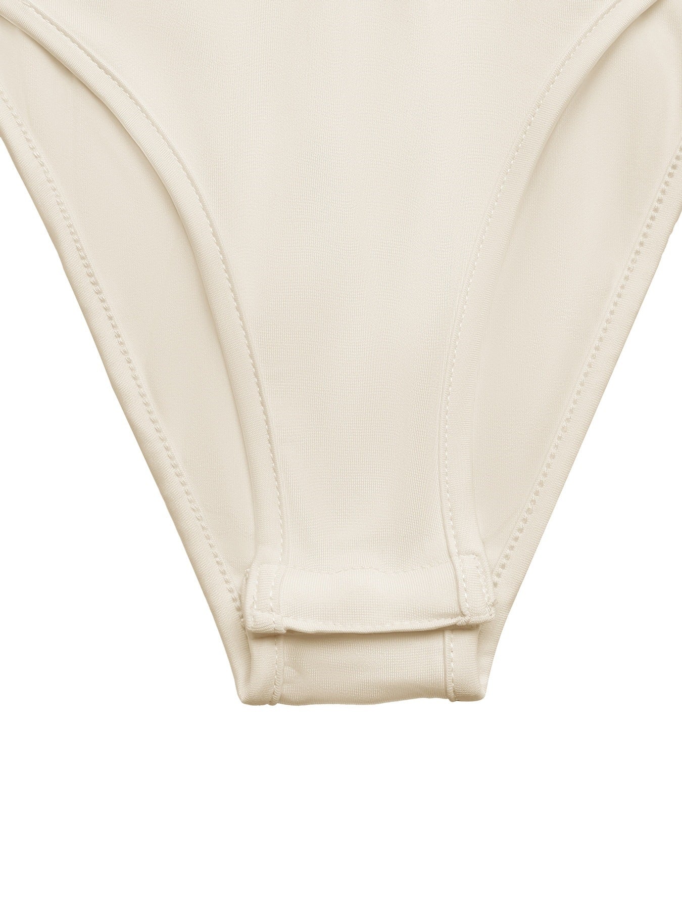 Satin Ruched V Neck Bodysuit Long Sleeve Rhinestone Trim
