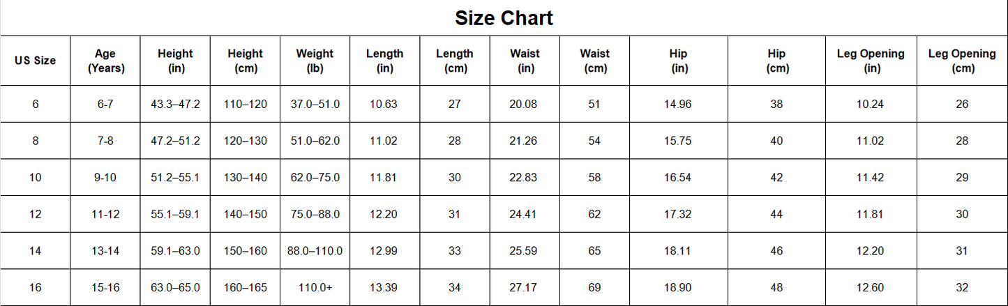 Girls Ruffle Hem Cotton Knit Summer Casual Shorts