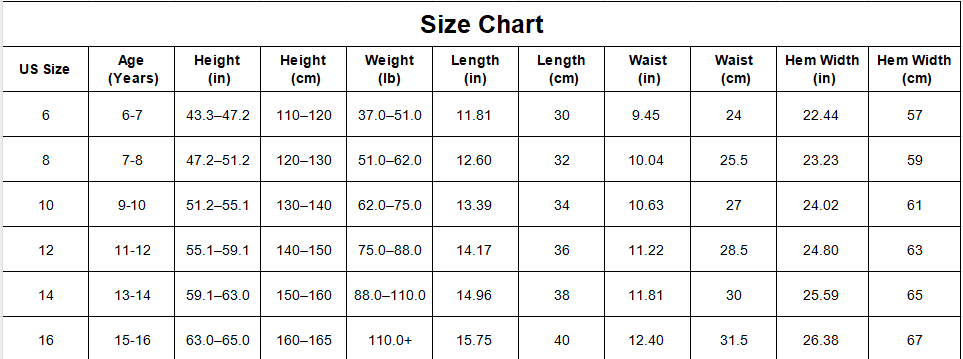 Girls Pleated Skirt Elastic Waist Casual School Outfit