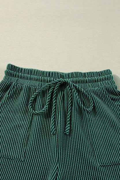 Evergreen Corded MERRY Graphic Long Sleeve Lounge Set