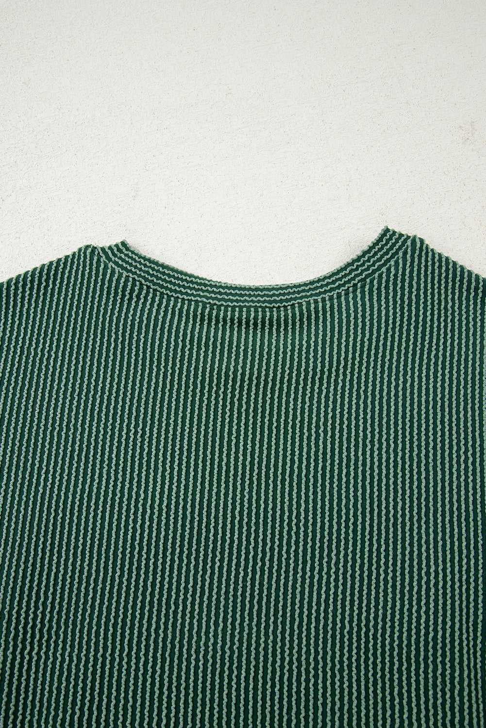 Corduroy MERRY Letter Christmas Pullover Sweatshirt