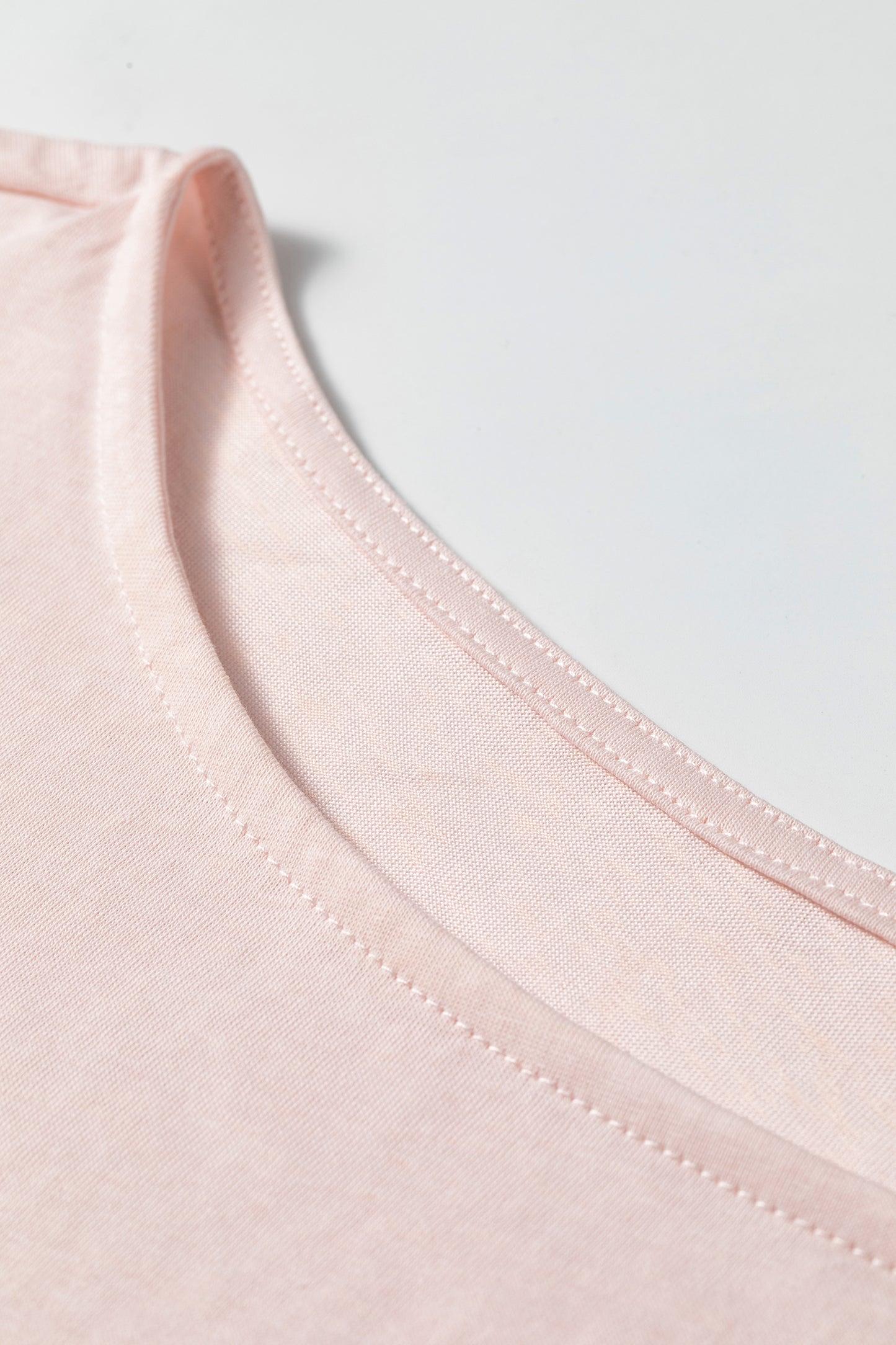 Gossamer Pink Ruffle Sleeve Loose Long Sleeve Blouse Top