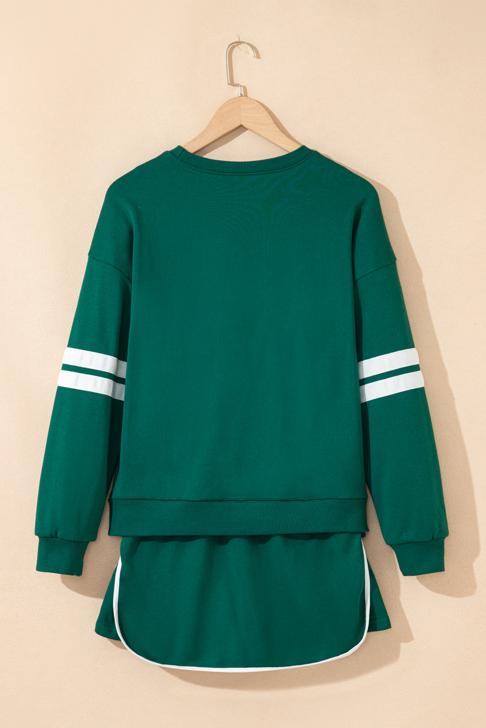 Orange Game Day Varsity Sweatshirt & Skort Set