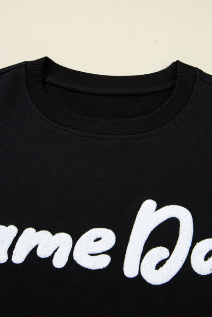Chenille Game Day Graphic Crewneck Sweatshirt