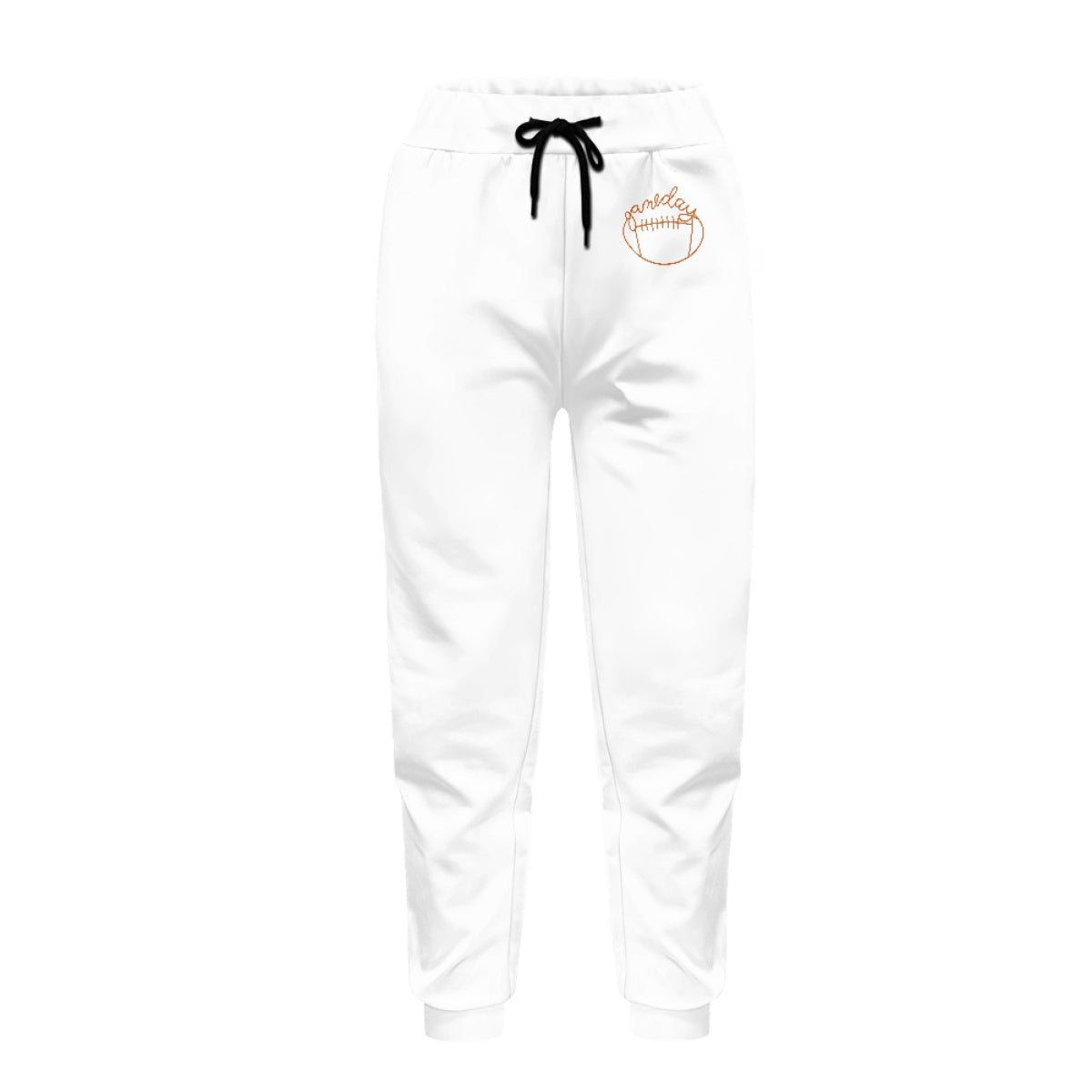 White Background Line Rugby Casual Jogging Sports Yoga Pants