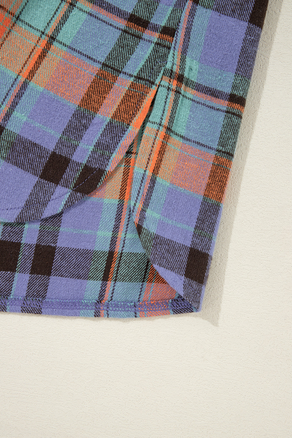 Vintage Plaid Button Down Shirt – Western Fall Layering Top