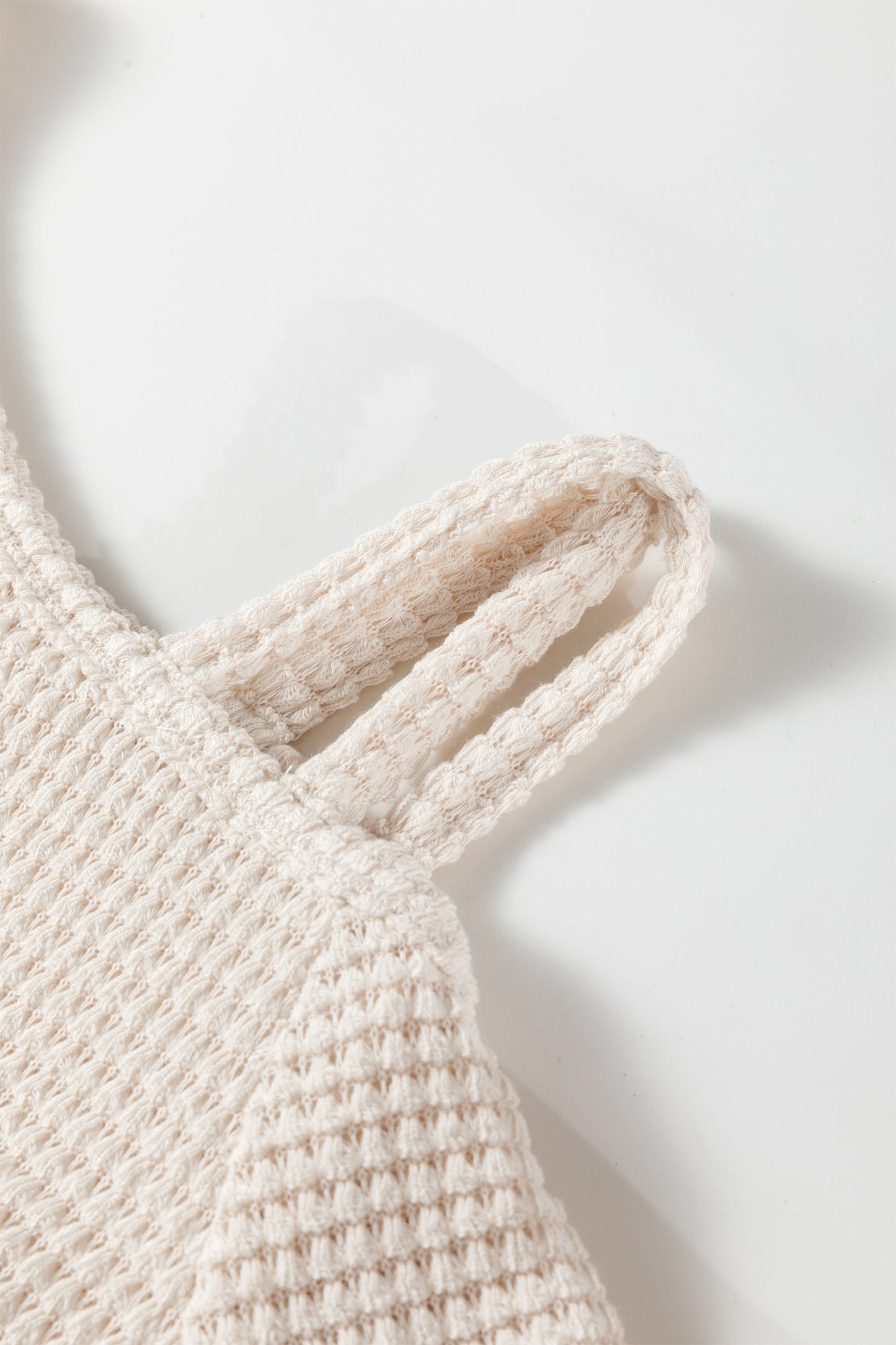 Textured Knit Asymmetrical Shoulder Long Sleeve Top