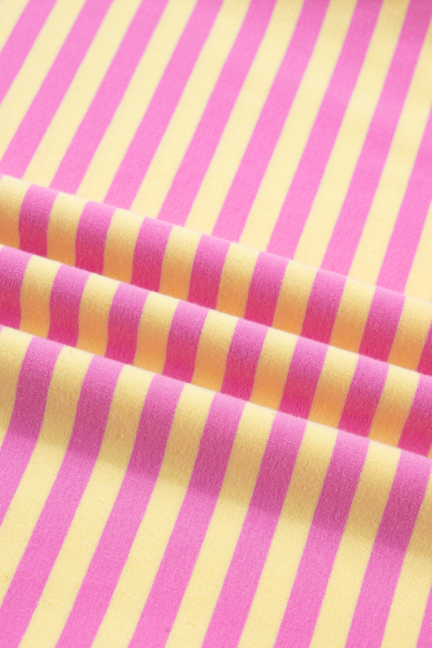 Striped Two Piece Lounge Set Womens Tee and Shorts