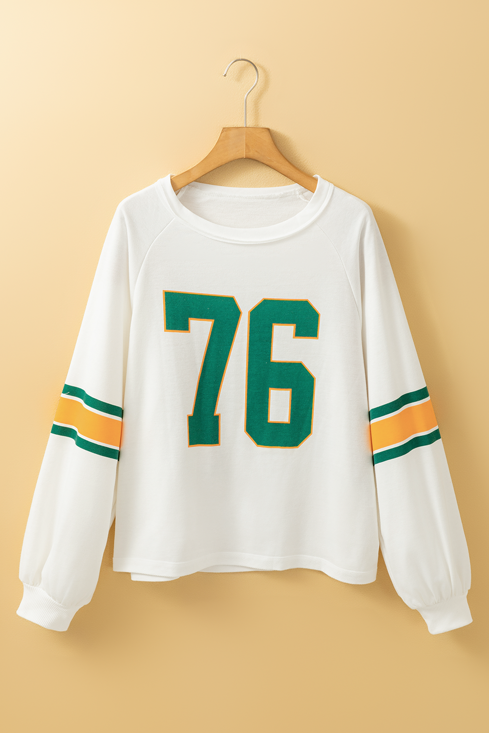 Vintage 76 Graphic Raglan Long Sleeve Sporty Tee