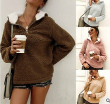Off Shoulder Lace Fuzzy Sweater Long Sleeve Plus Size