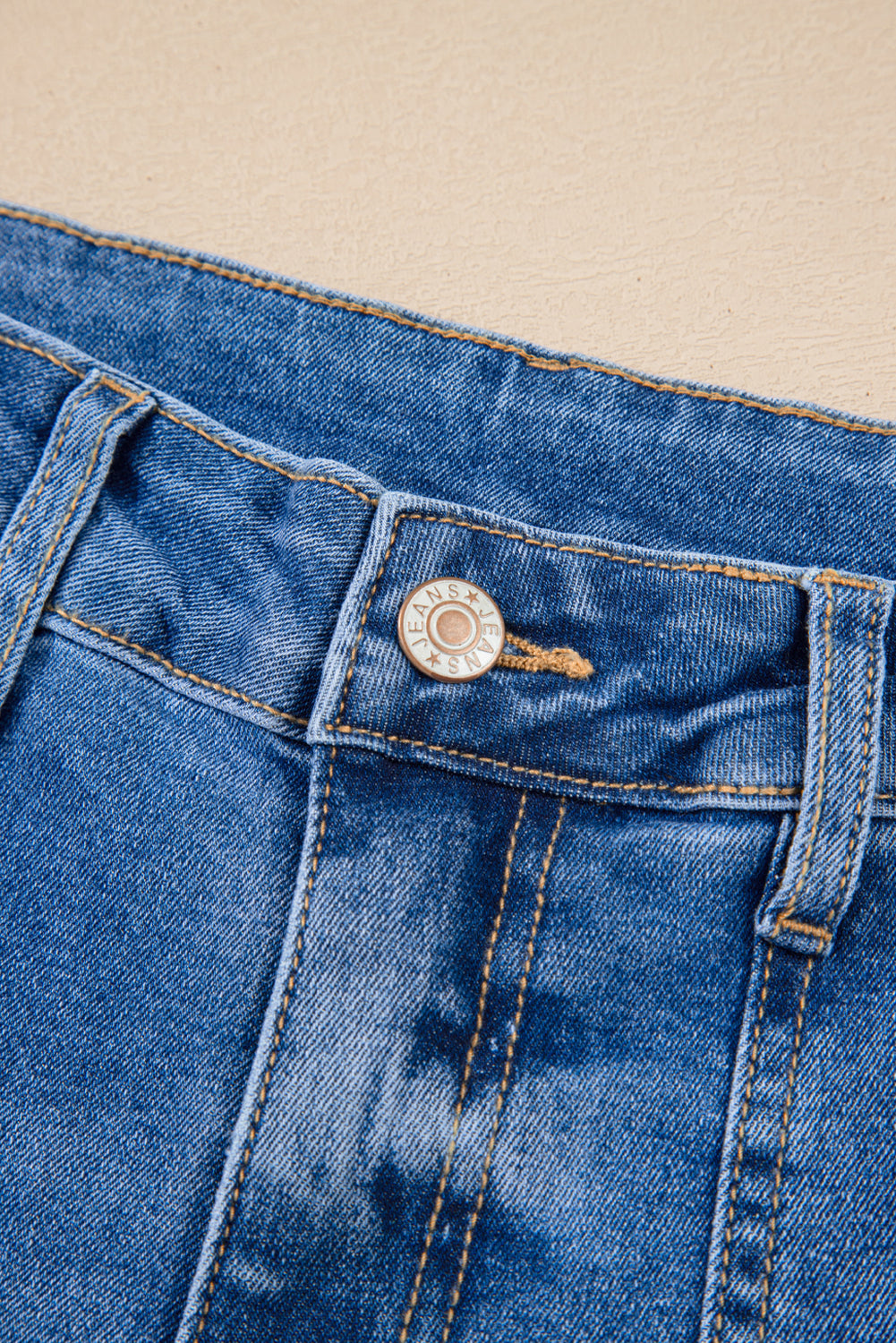 Breen Cropped High Rise Wide Leg Denim Pants