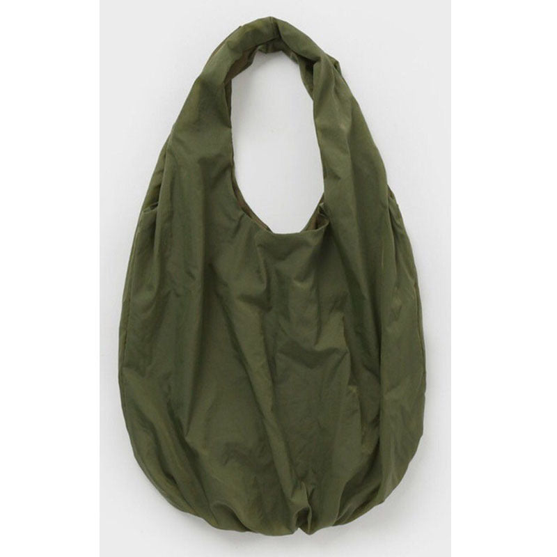 Shoulder Pleated Dumpling Solid Color Ruched Bag