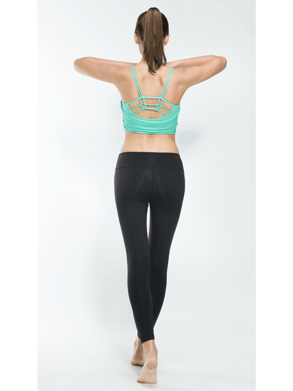 Mesh Yoga Leggings Quick-Drying High-Waisted Activewear