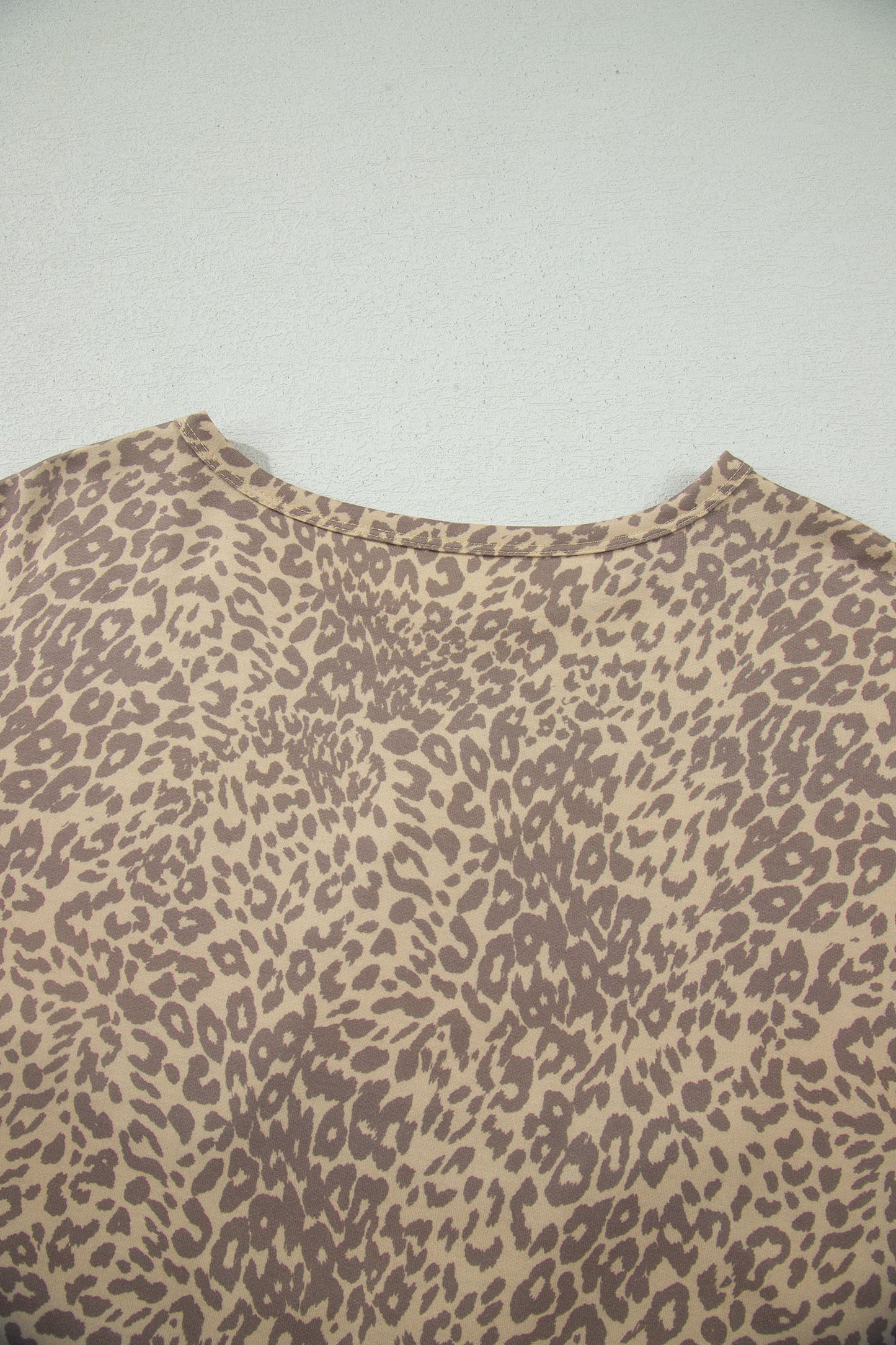 Leopard Star Patch Studded Oversized Western Graphic Tee