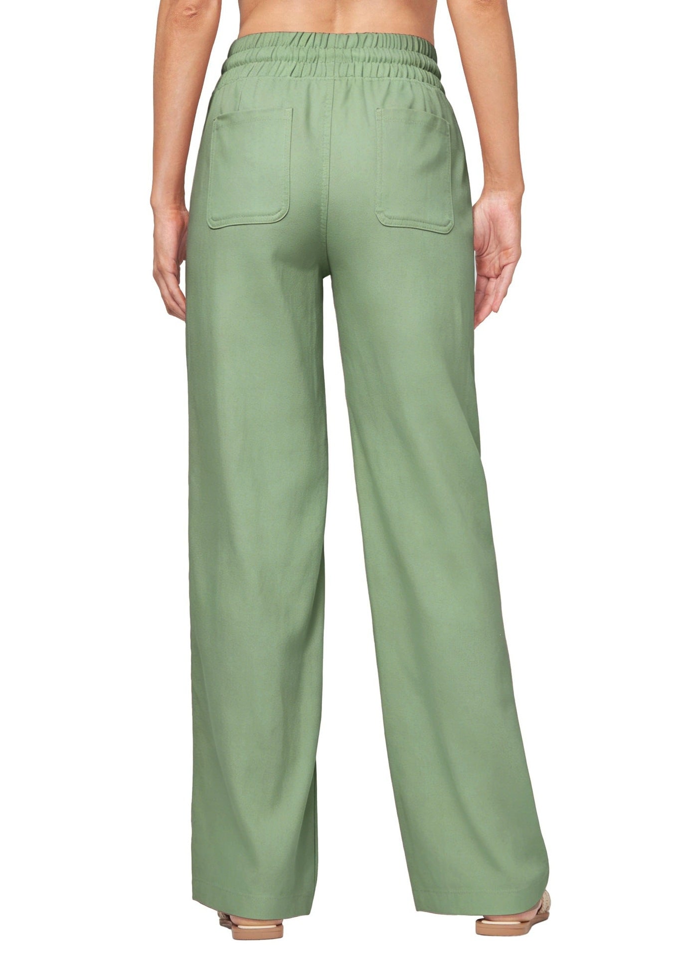 Women High Waist Straight Leg Lounge Pants Casual Loose Fit