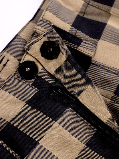 Girls' Plaid Pleated Skirt with Classic Fit