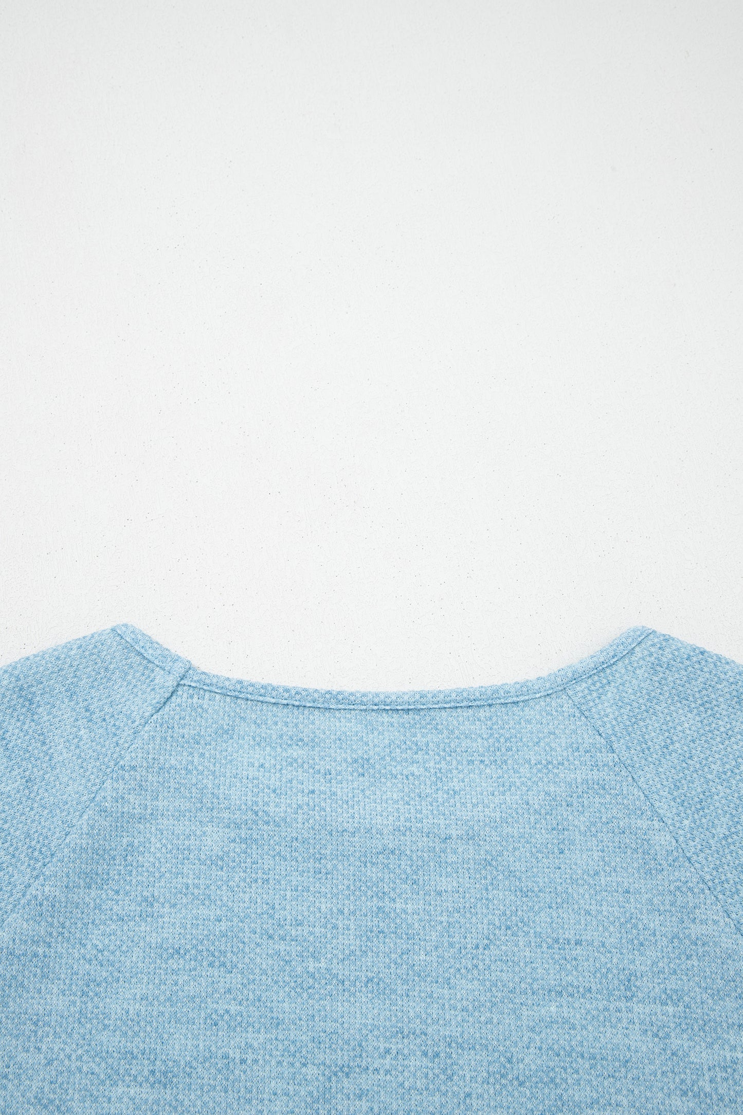 Moonlight Textured Raglan Sleeve Knit Top