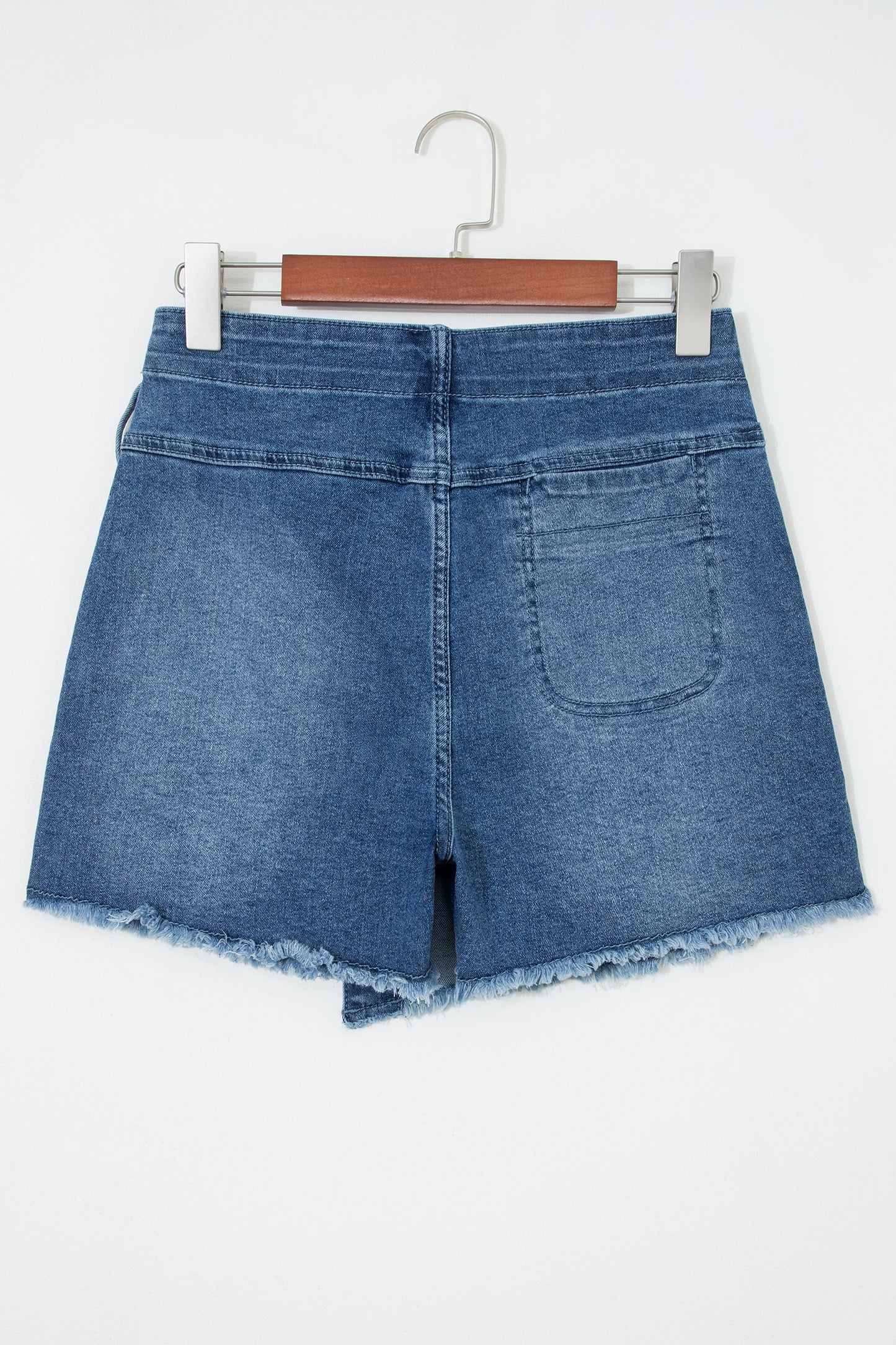 Denim Wrap Mini Skirt Women Tie Waist Casual Summer