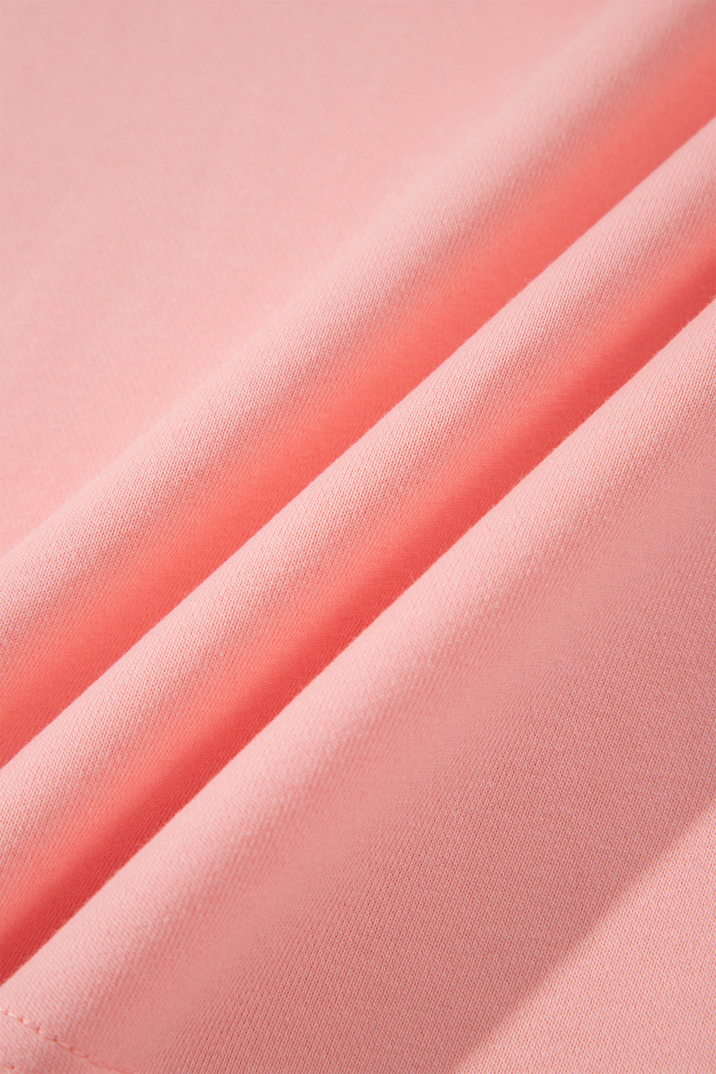 Pink Colorblock Striped Patchwork Long Sleeve Round Neck Top