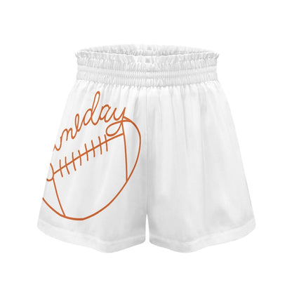 Line Rugby Shorts With Pockets White