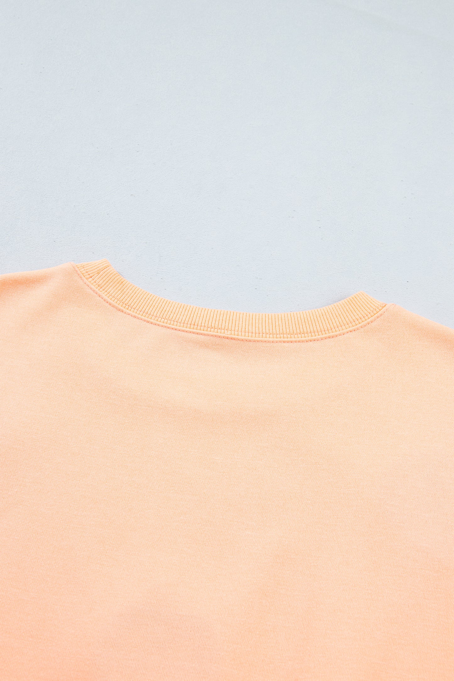 Pumpkin Sweatshirt Halloween Embroidered Oversized Fit