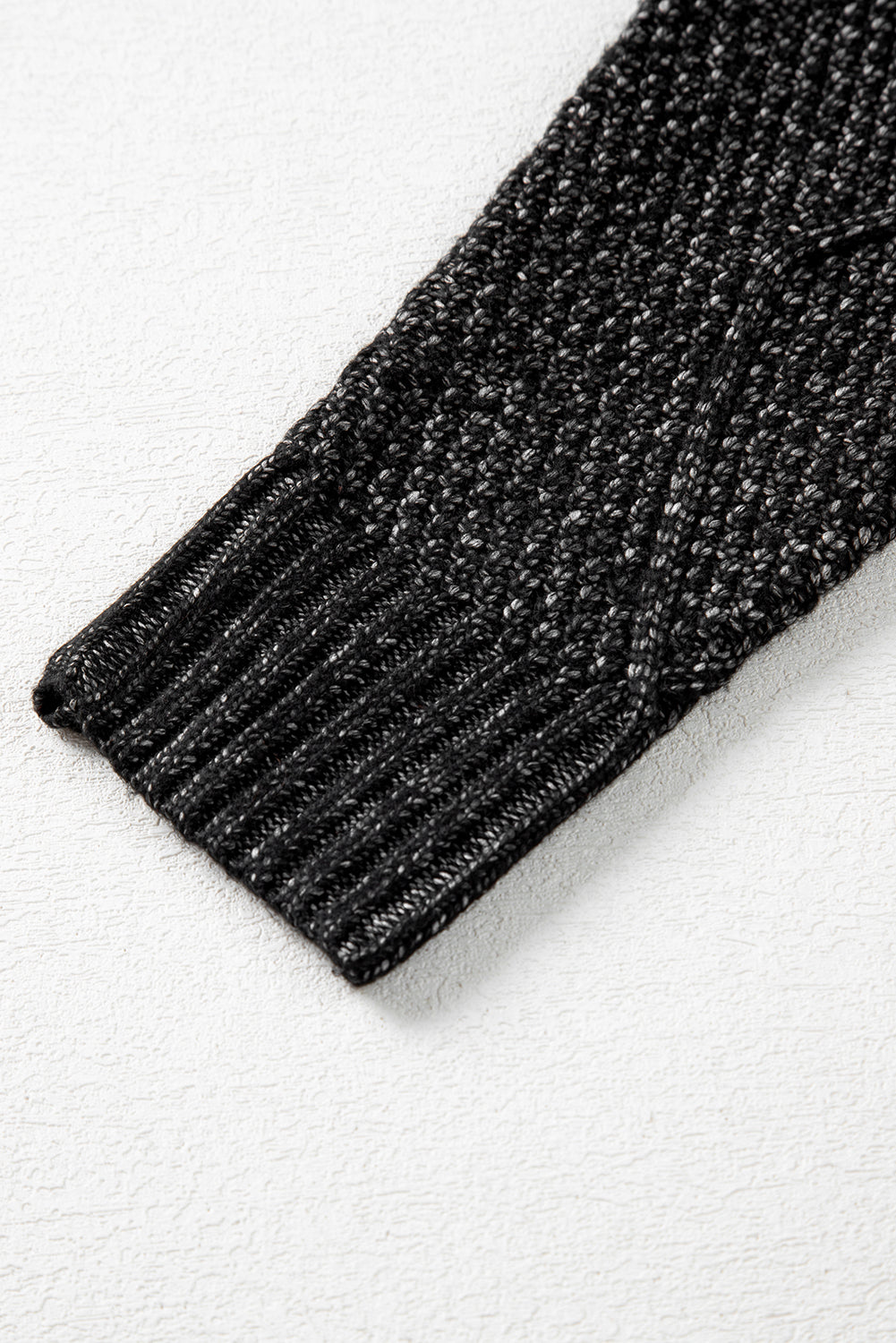 Cozy Cable Knit Drop Shoulder Oversized Sweater Dress