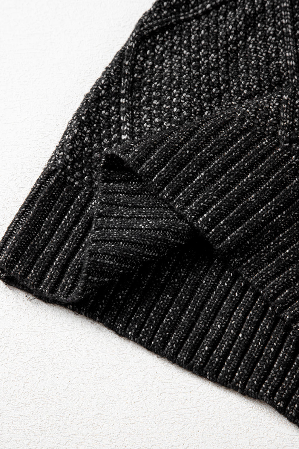 Cozy Cable Knit Drop Shoulder Oversized Sweater Dress
