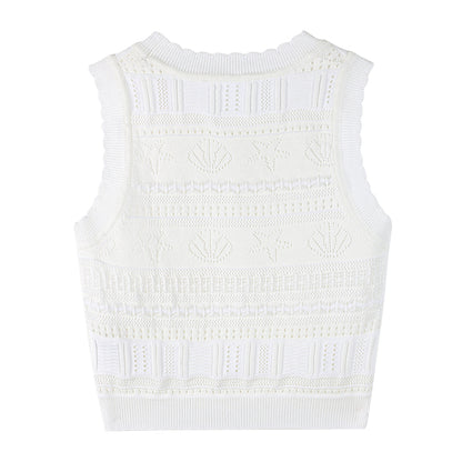 Girls Sleeveless Knit Tank Top Summer Casual Vest Shirt