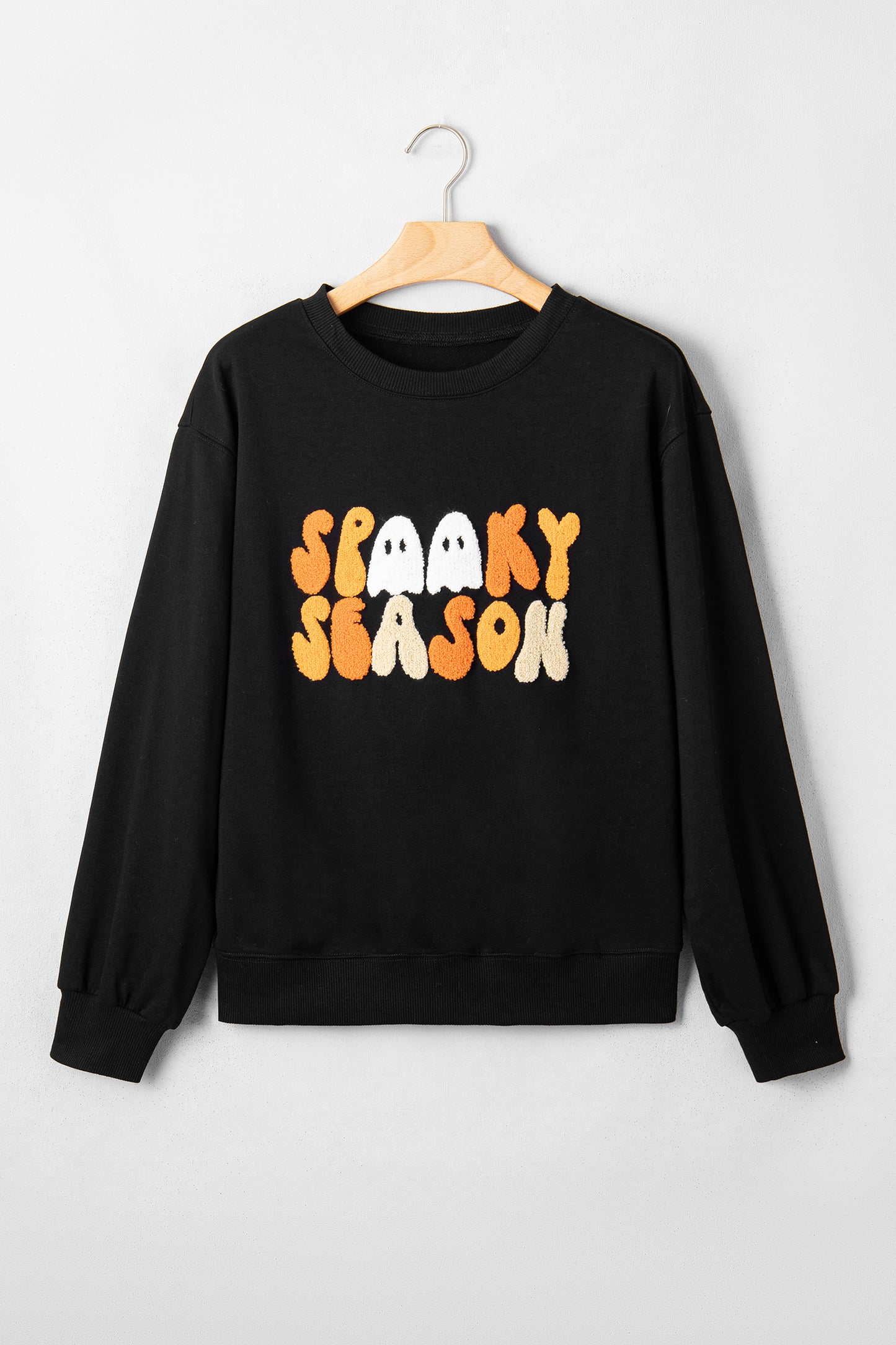 Chenille Spooky Season Halloween Crewneck Sweatshirt
