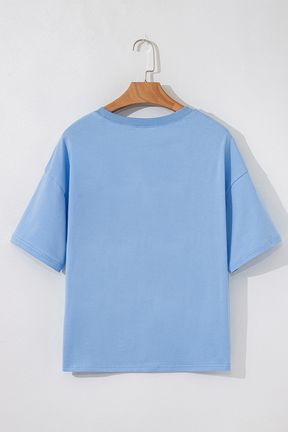 Blue Flag Bow Graphic Tee Flag Day Independence