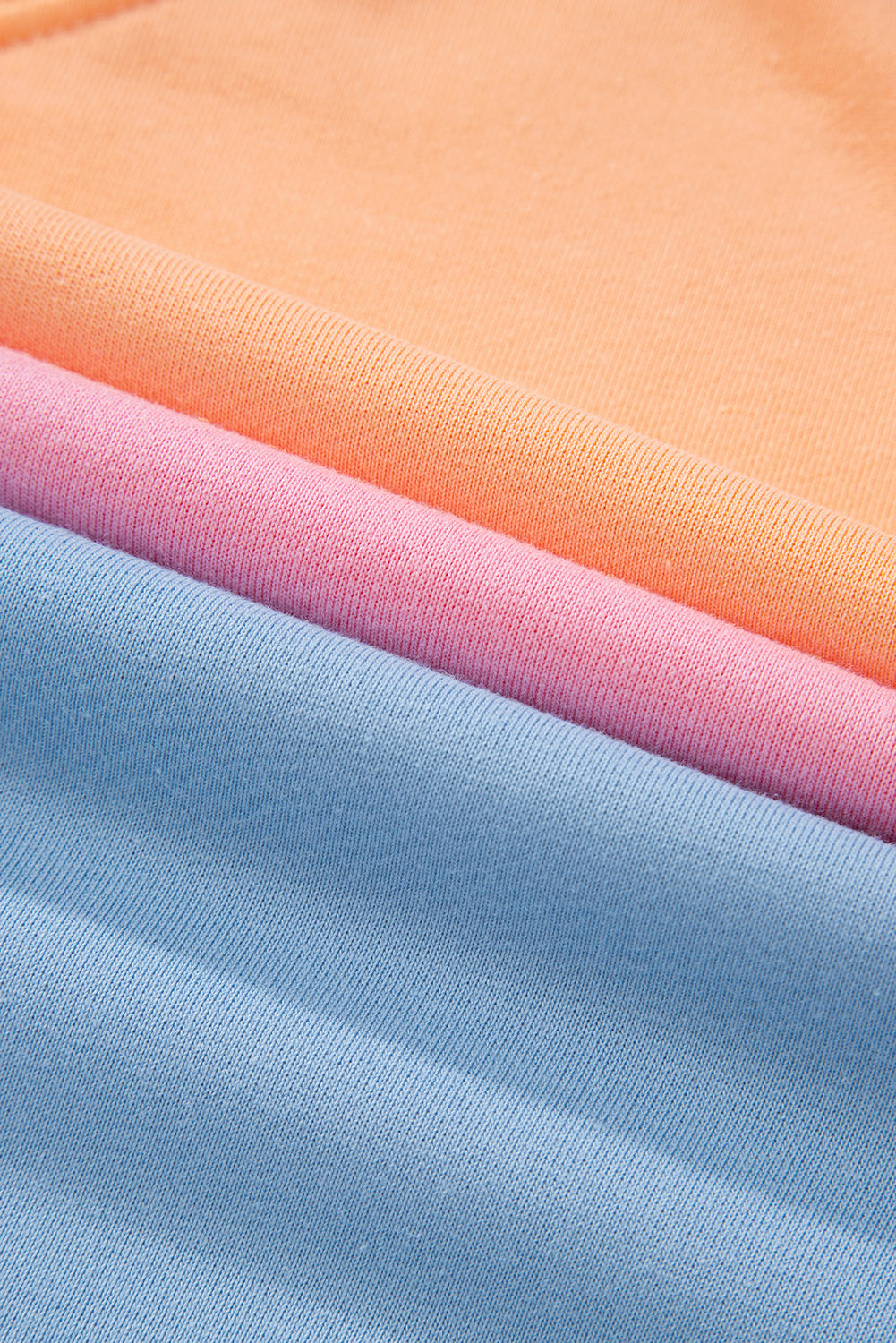 Mauve Colorblock Drop Shoulder Oversized Sweatshirt