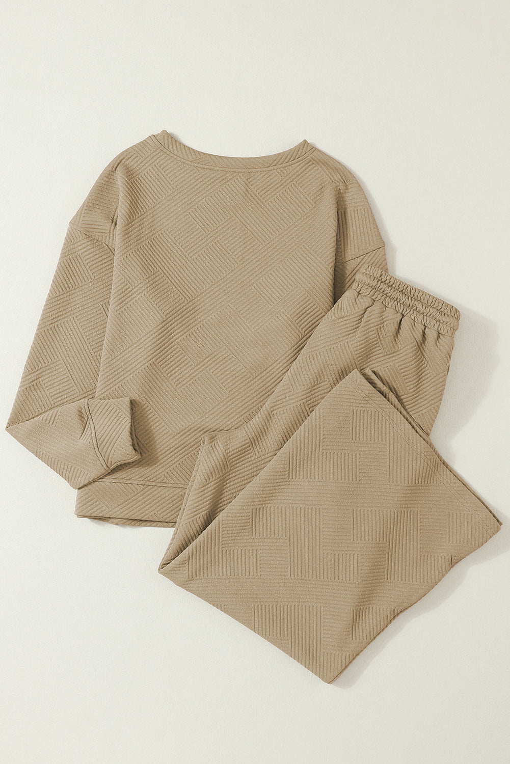 Dahlia Ultra Loose Textured 2pcs Slouchy Outfit