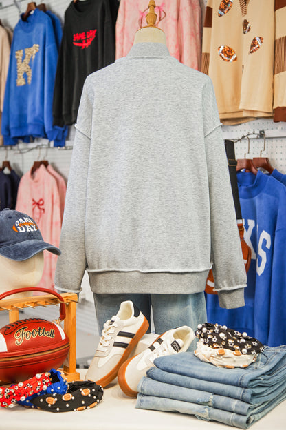 Tennessee TN Reversible Game Day Mock Neck Sweatshirt