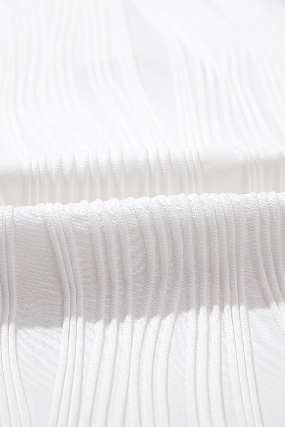Ribbed V Neck Button Cap Sleeve Knit Top Casual