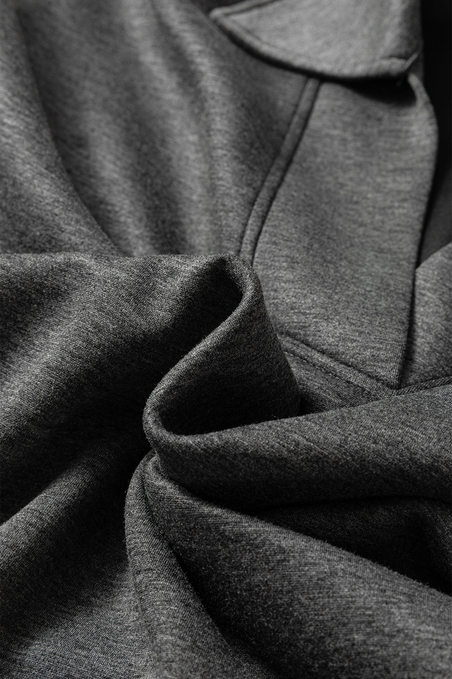 V Neck Collared Sweatshirt and Sweatpants Lounge Set
