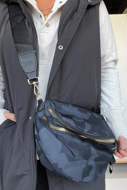 Trendy Camouflage Crossbody Shoulder Bag for Women