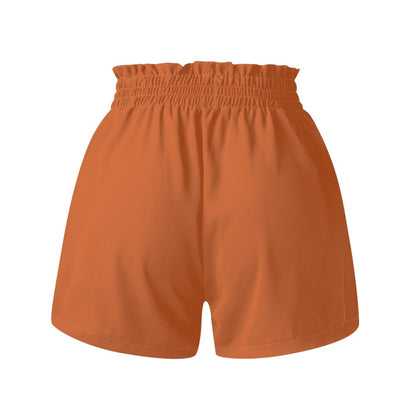 Women's Rugby Casual Shorts with Pockets