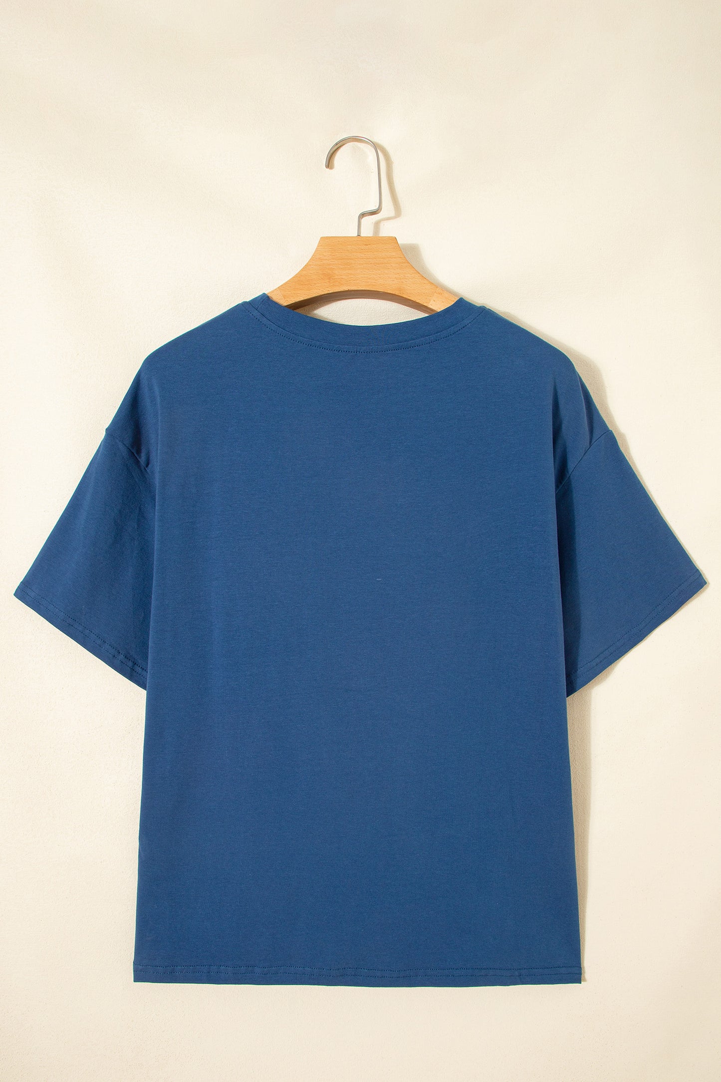 Pocket Tee Women Contrast Denim Pocket Casual T Shirt