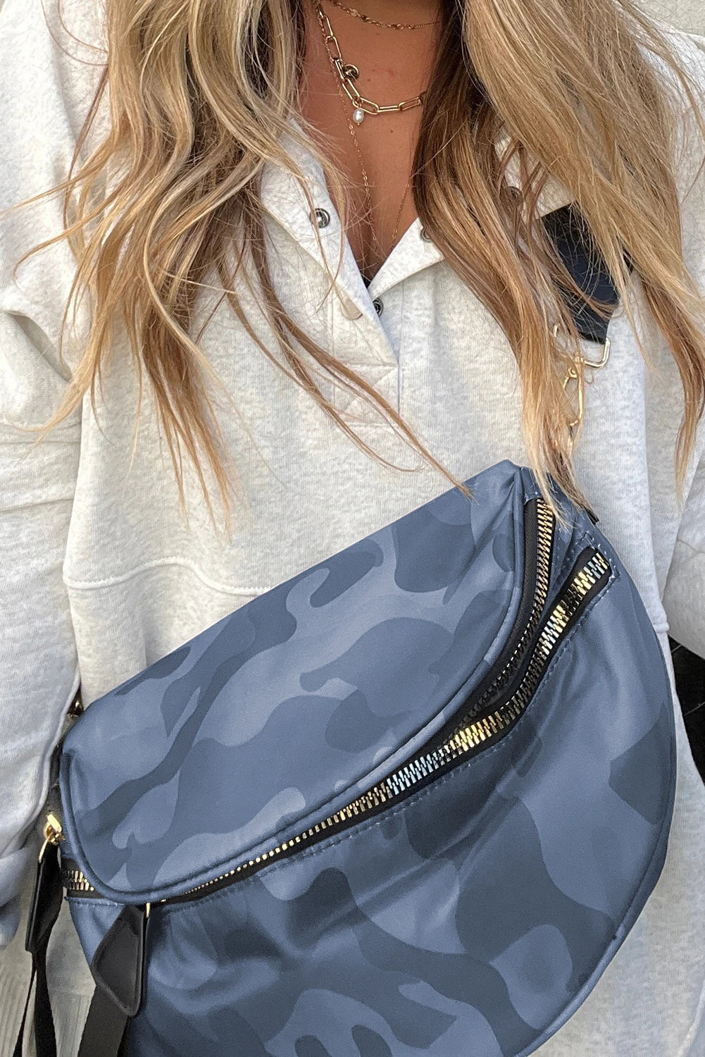 Trendy Camouflage Crossbody Shoulder Bag for Women