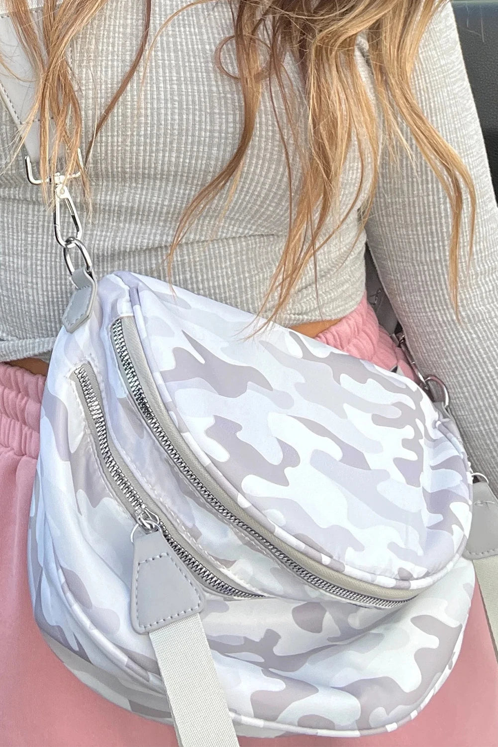 Trendy Camouflage Crossbody Shoulder Bag for Women